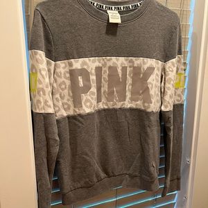 XS Victoria’s Secret pink sweatshirt.